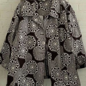 Vintage 60's Oversized Patterned Jacket